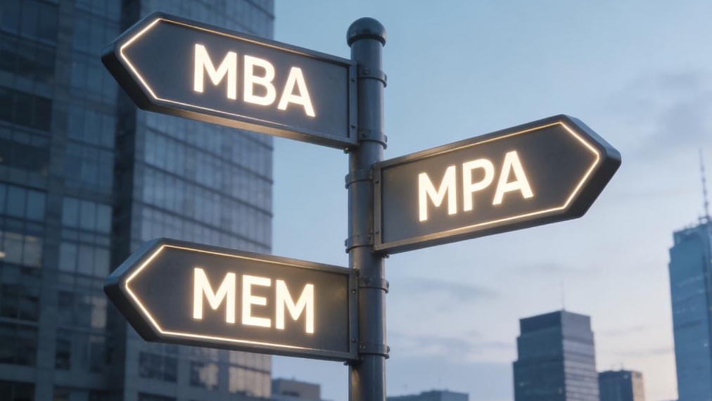 MBA、MPA、MEM，三者核心差異是什么？