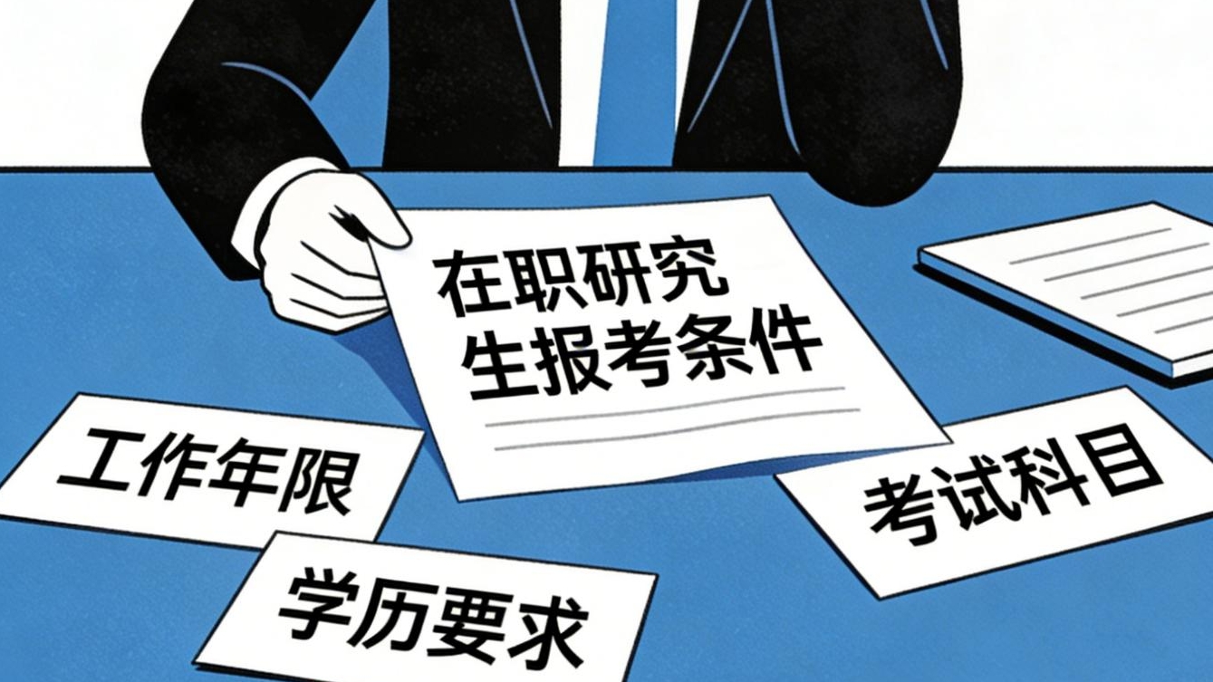 在職研究生報名條件是什么？必須本科滿 3 年嗎？答案講透了