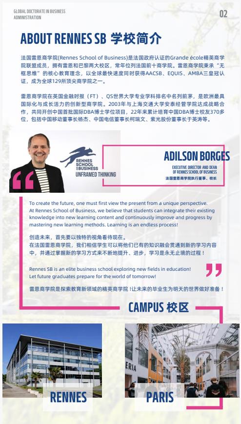 創(chuàng)新管理方向-全球工商管理博士（GDBA）簡章-法國雷恩商學院