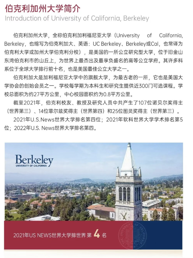 美國斯坦福大學、加州大學伯克利分校、加州州立大學三校博士后研究班